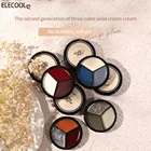 ELECOOL трехцветный твердый консервированный гель, японский Твердый бак, фототерапия, лак для ногтей, клей желеобразного цвета, УФ-гель, удаляемый замачиванием УФ-светодиодный