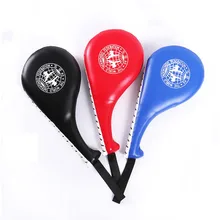 adult Children Taekwondo Kick Pad Target Karate Boxing Kids Training Practise Leather Hitting Target Safety Equipment