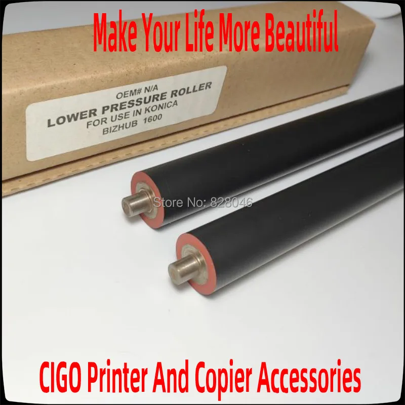 

Lower / Upper Fuser Roller For Konica 1600W 1650EN 1680MF 1690MF Printer,1600 1650 1680 1690 Heater Pressure Roller Accessories