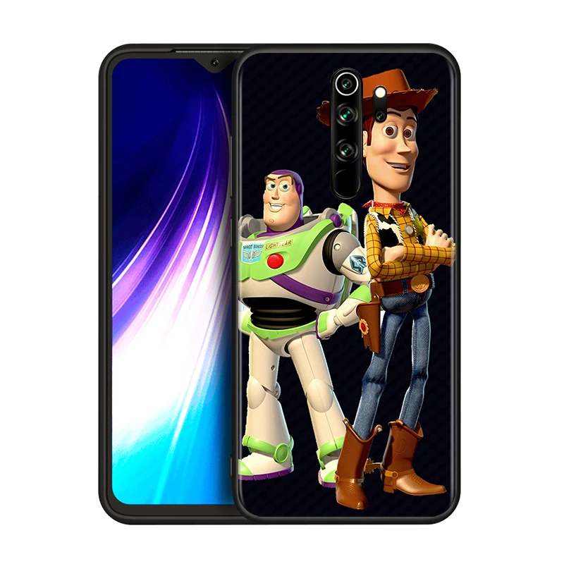 

Disney Toy Story For Xiaomi Redmi 9i 9T 9A 9C 9 8A 8 GO 7 7A S2 Y2 6 6A 5 5A 4X Prime Pro Plus Black Phone Case