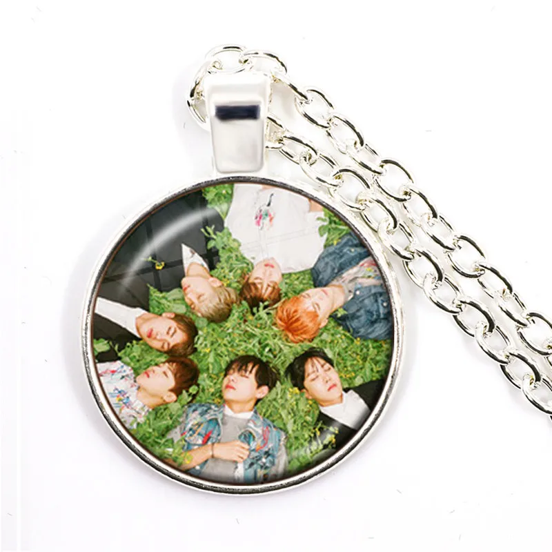 Стеклянный кабошон Kpop BT21 25 мм ювелирные изделия | Украшения и аксессуары