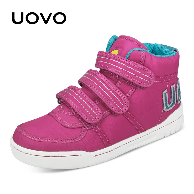

Uovo Brand Child Boy Autumn Winter Ankle Boots For Girl Kids 2020 Snow Boots Children'S Sports Shoes 4 5 6 7 8 9 10 11 12 Years