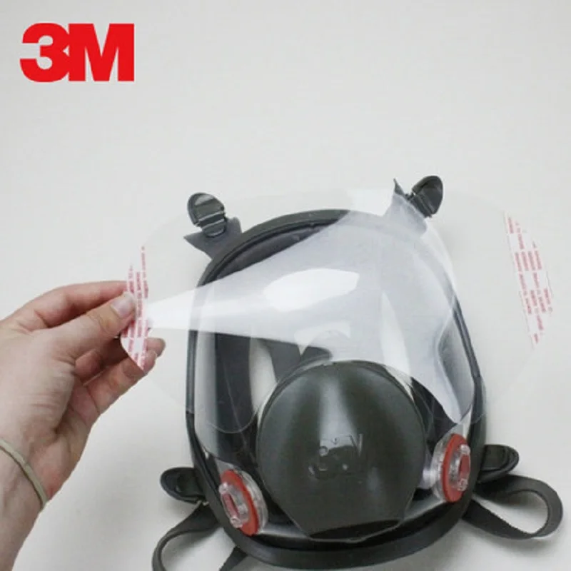 3M 6885 Lens Cover Faceshield Face Shield for 6800 Full Gas Mask Respirator Protective Films Respiratory Accessory | Безопасность и