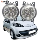 2 шт., светодиодсветодиодный Галогенные Противотуманные фары для Peugeot 107, 2005-2012, H11, 12 В