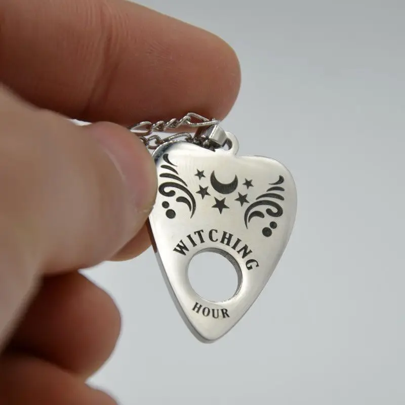 Готическая подвеска Ouija Planchette, сатанинская ведьма, подарок на Хэллоуин