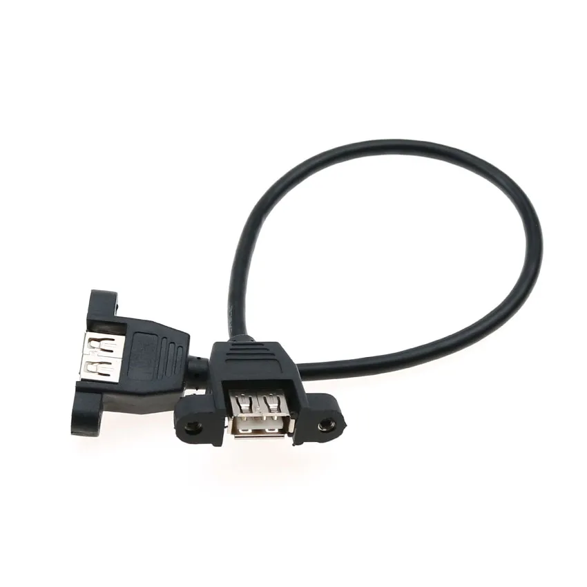 YuXi USB 2 0 удлинитель Мама-мама кабель с фотоэлементом отверстия коннектор адаптера