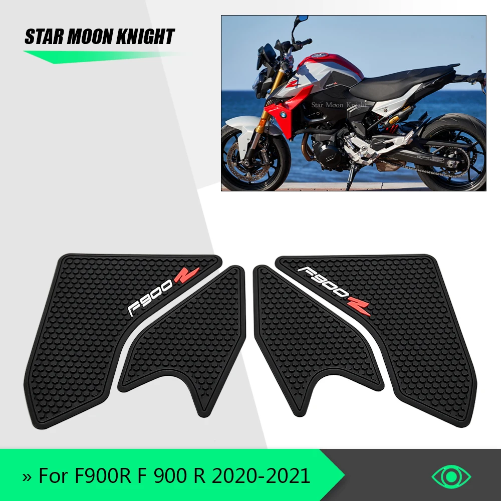 

Для BMW F900R F 900 R 2020 2021 мотоциклетная боковая подушка для топливного бака прокладки на бак защитные наклейки резиновая Водонепроницаемая накл...