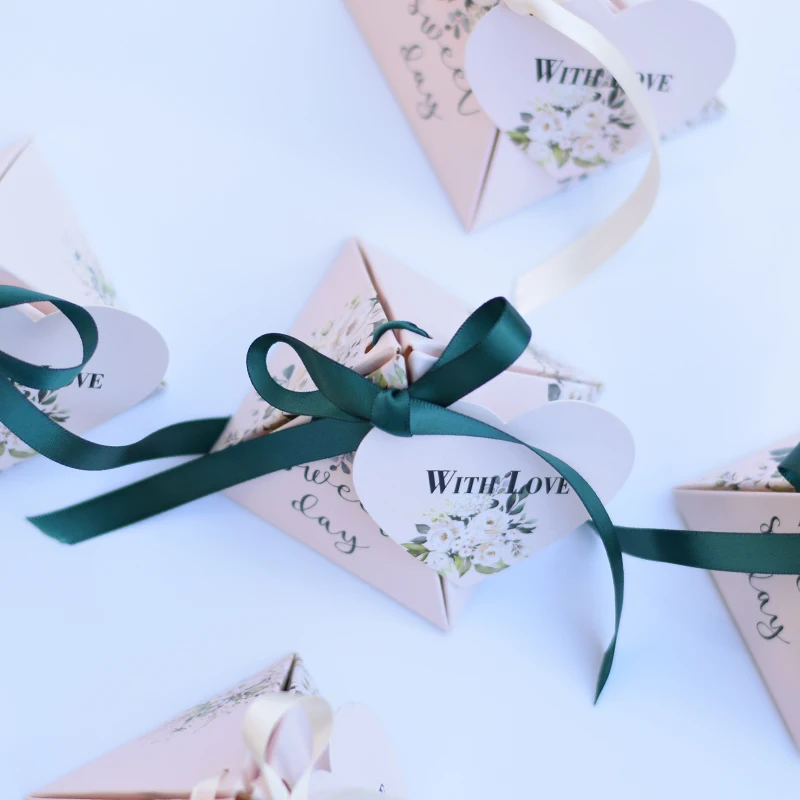 Sweets Paper Candy Box Wedding Favors for Guests Table Decor Gift Boxes Packaging Birthday Baby Shower Party Decoration Supplies | Дом и сад