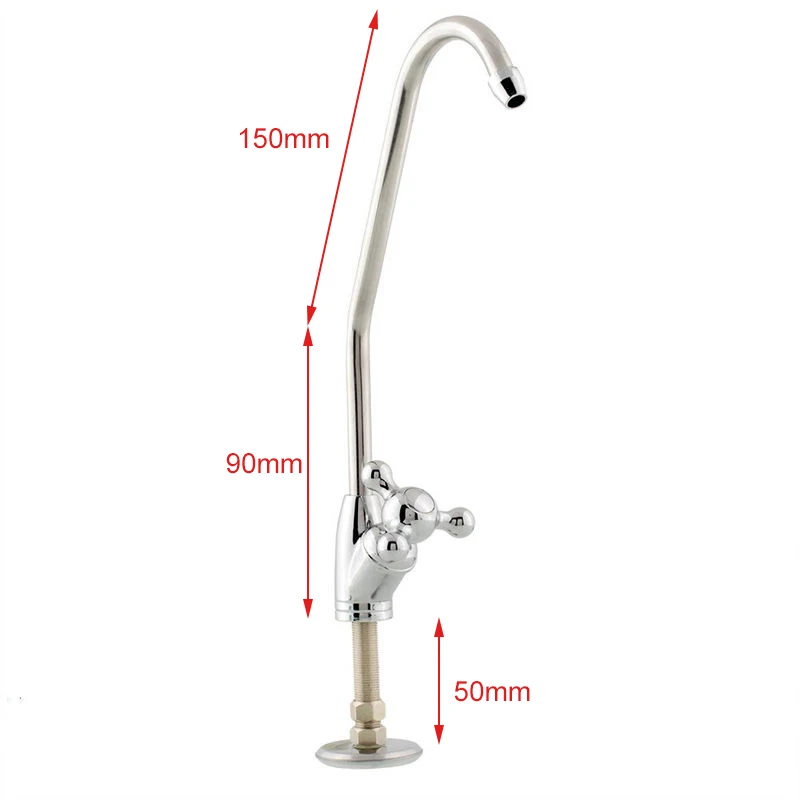 Тройничного кран с Керамика золотник фильтр для воды обратного осмоса