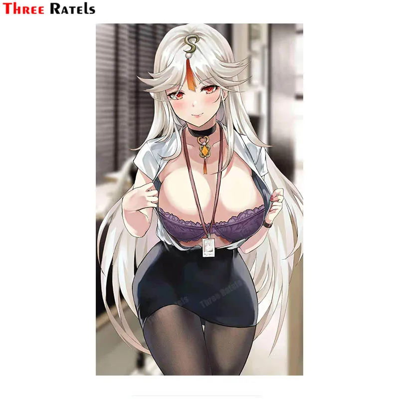 

Three Ratels A351 Ningguang Genshi Iimpact Decal For Refrigerator &Auto Car Accessories Vinyl Anti Scratch Film Decortion