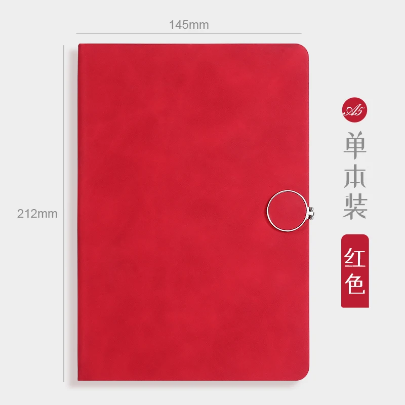 

Magnet Buckle Diary Creativity Leather Case Notebook Life Daily Record Business Office Stationery Journal Fine Gift Box Notepad