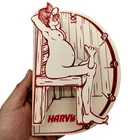 Аксессуары для сауны с мультяшным дизайном, оборудование для сауны, термометр