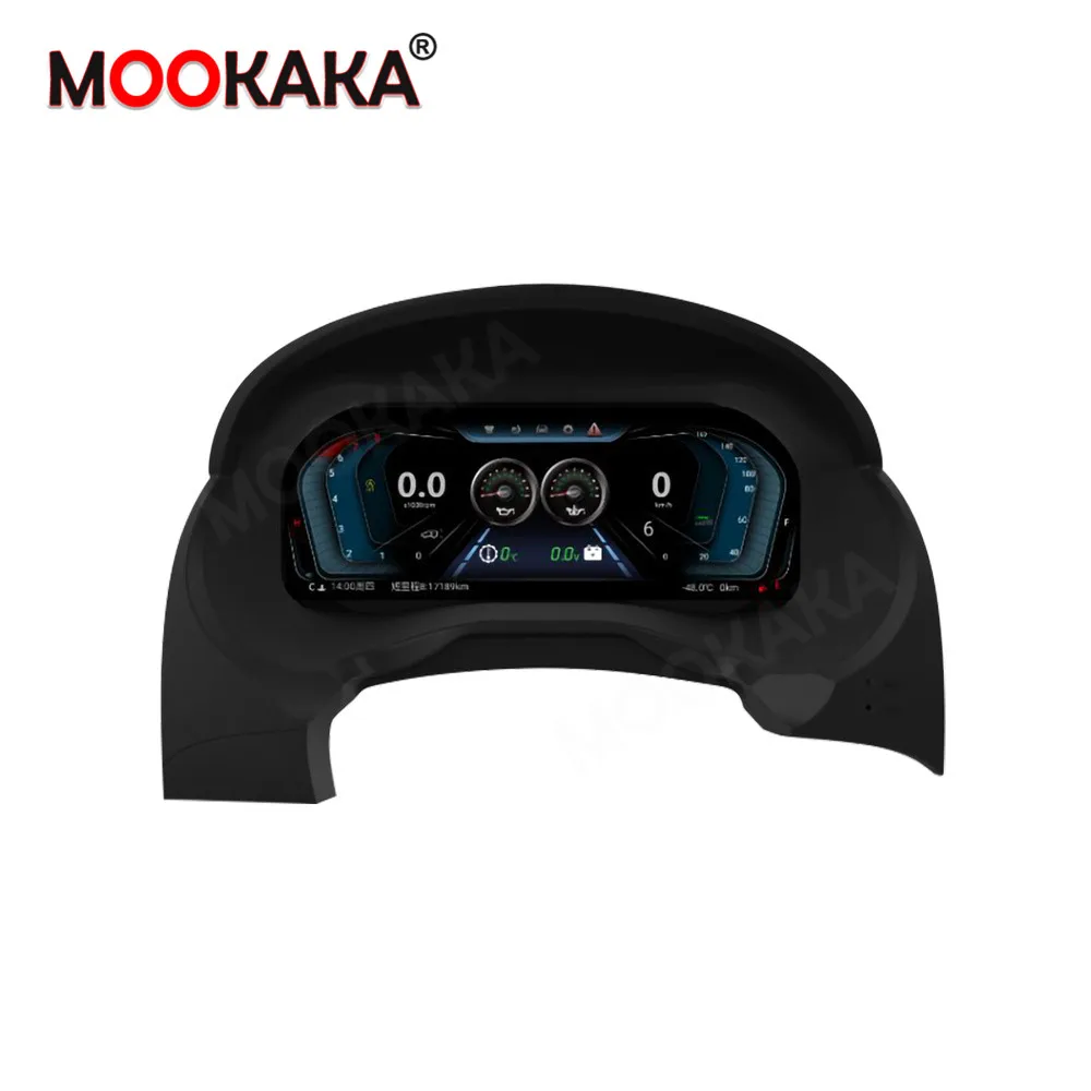 12 3 ''ЖК дисплей Android 9 0 автомобильный приборной панели с GPS навигацией для Mitsubishi