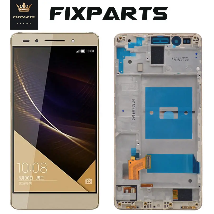Оригинальный Для huawei Honor 7 ЖК дисплей сенсорный экран дигитайзер PLK TL01 с рамкой