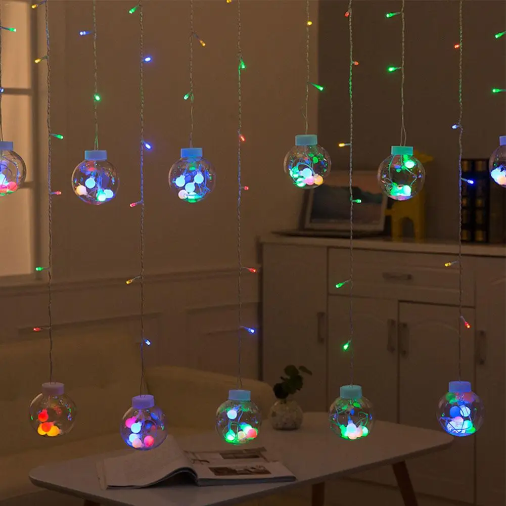 Рождественские украшения для дома светодиодный светильник гирлянда елочные