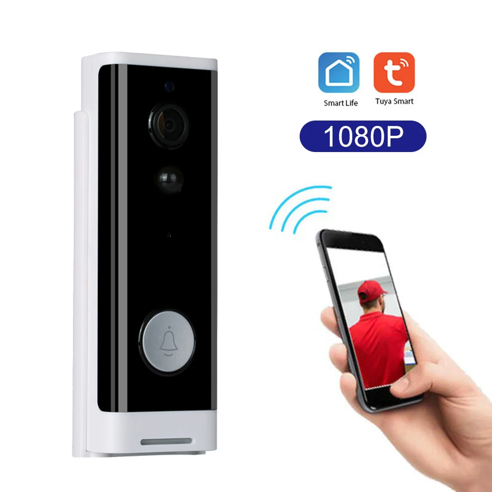 Умный дверной звонок Wi Fi HD 1080P с ночным видением|Дверной звонок| |
