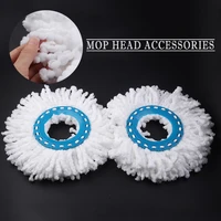 2x strong absorption microfiber replacement rotating mop head 360 rotating floor mop head for hardwoodtile floor cleaning