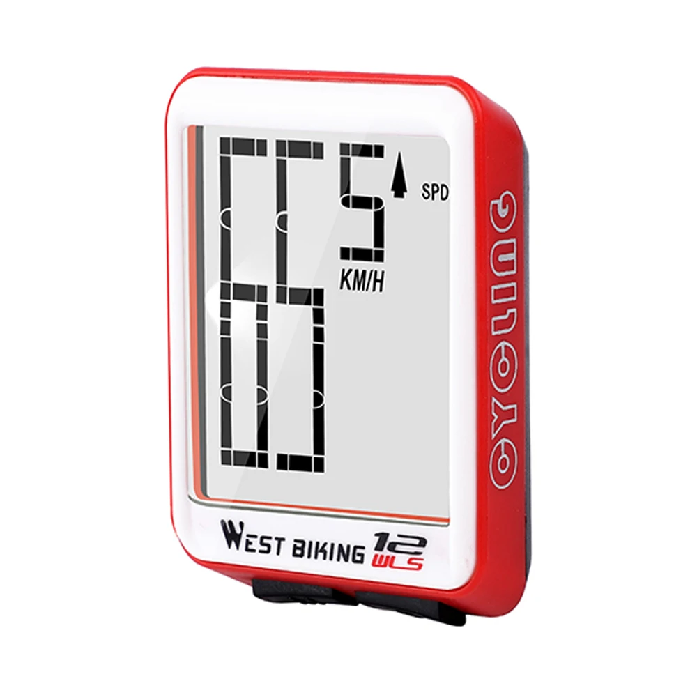 Bike Speedometer Wireless Bicycle Computer Cycling Digital Odometer MTB Waterproof LCD Backlight Stopwatch Sports Sensors | Спорт и