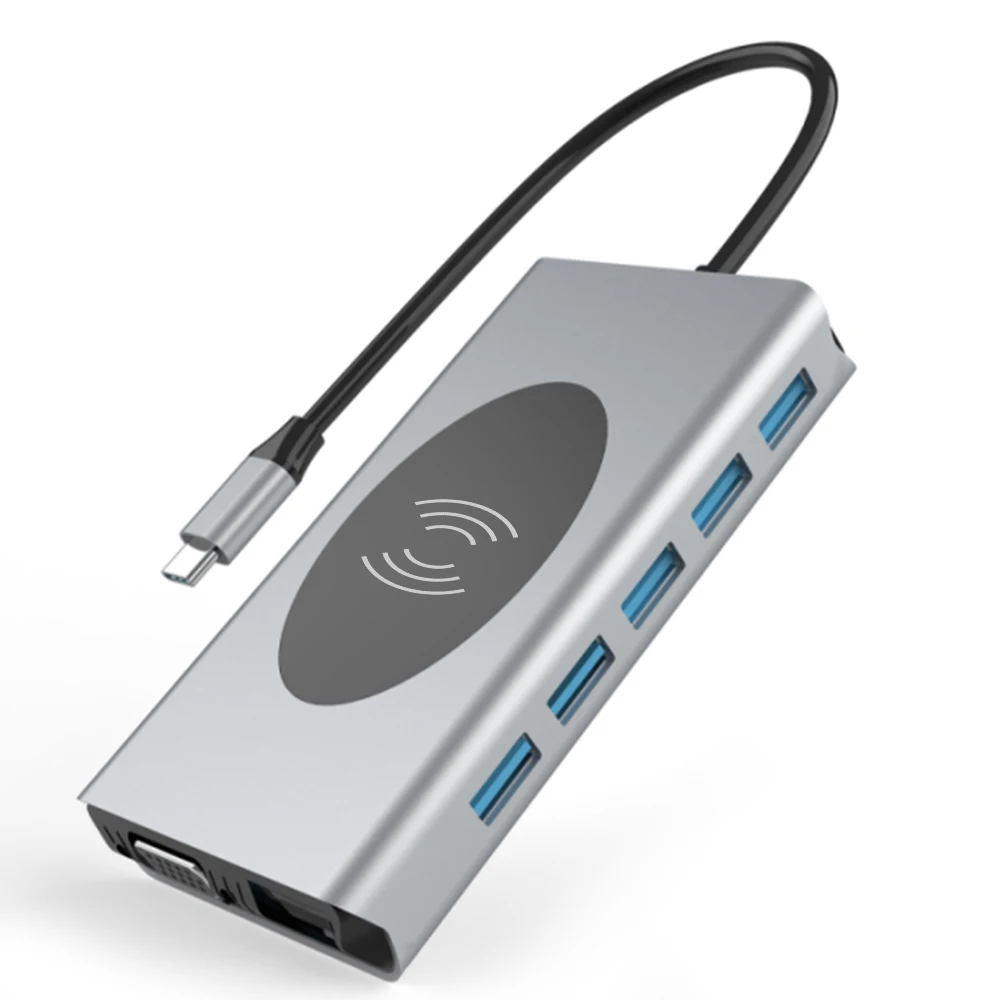 Двойной HDMI USB C концентратор для 3 0 кардридер адаптер MacBook Pro разветвитель телефона