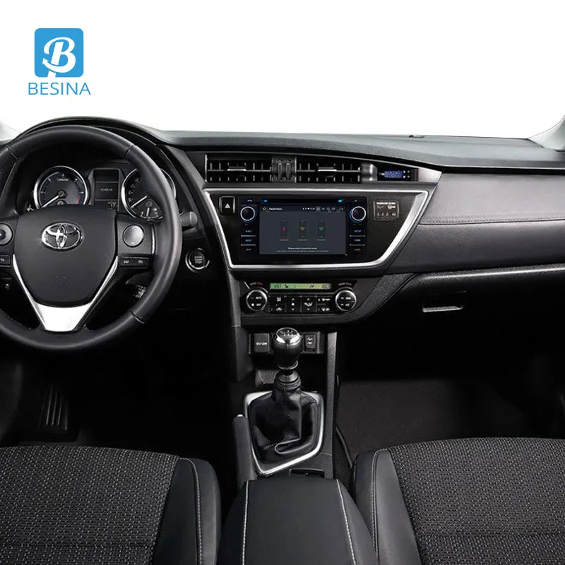 Автомобильный DVD-плеер Besina Android 10 для Toyota AURIS 2013 2014 2015 2016 мультимедиа GPS-навигация