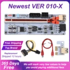 Новая плата расширения PCI-E 1x до 16x, экспандер карта, видеокарта 8, видеокарта для майнинга биткоинов