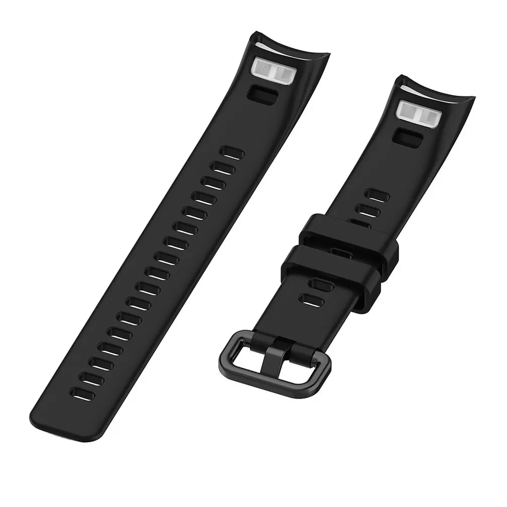 

Hot Silicone Wrist Strap For Huawei Honor Band 5 Standard Version Smart Wristband Sport Replacement Women's Wrist Strap Bracelet