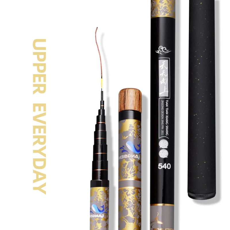 

Жесткая телескопическая удочка Jinsong, быстрое углеродное волокно, телескопическая удочка для ловли карпа, речной поток