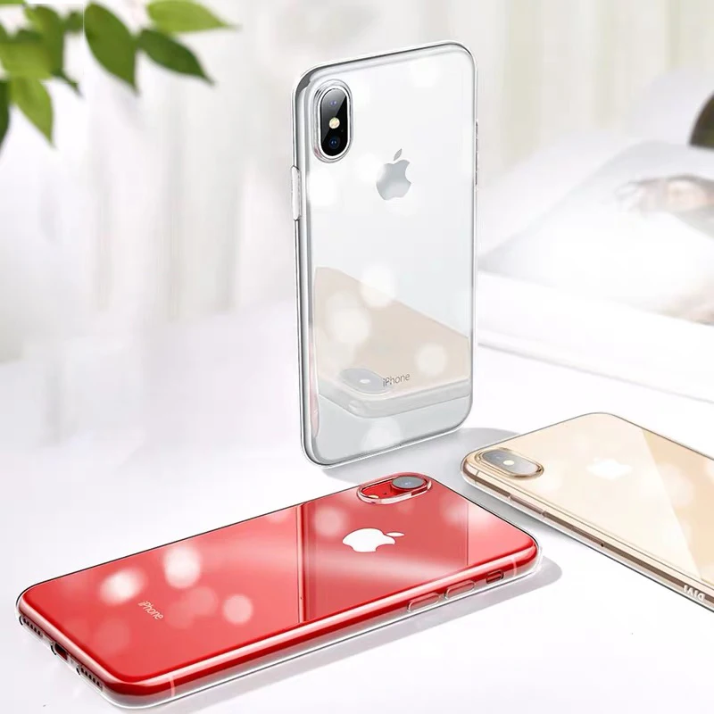 Роскошный прозрачный чехол для телефона iPhone XR X XS MAX 8 7 6 6s Plus 5S SE оригинальные