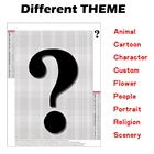 Алмазная вышивка сделай сам Диснея, неочаровательная, разные темы, полная выкладка, мозаика, картина, вышивка крестиком, таинственный подарок