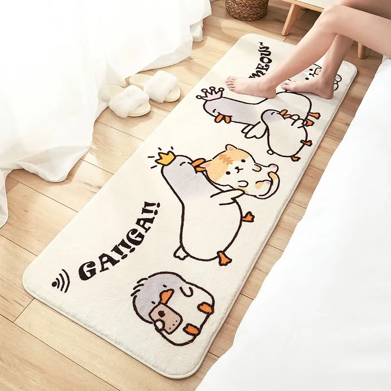 

Simple carpet family cartoon living room coffee table sofa cushion bedroom bedside mat full of tatami bed front mat