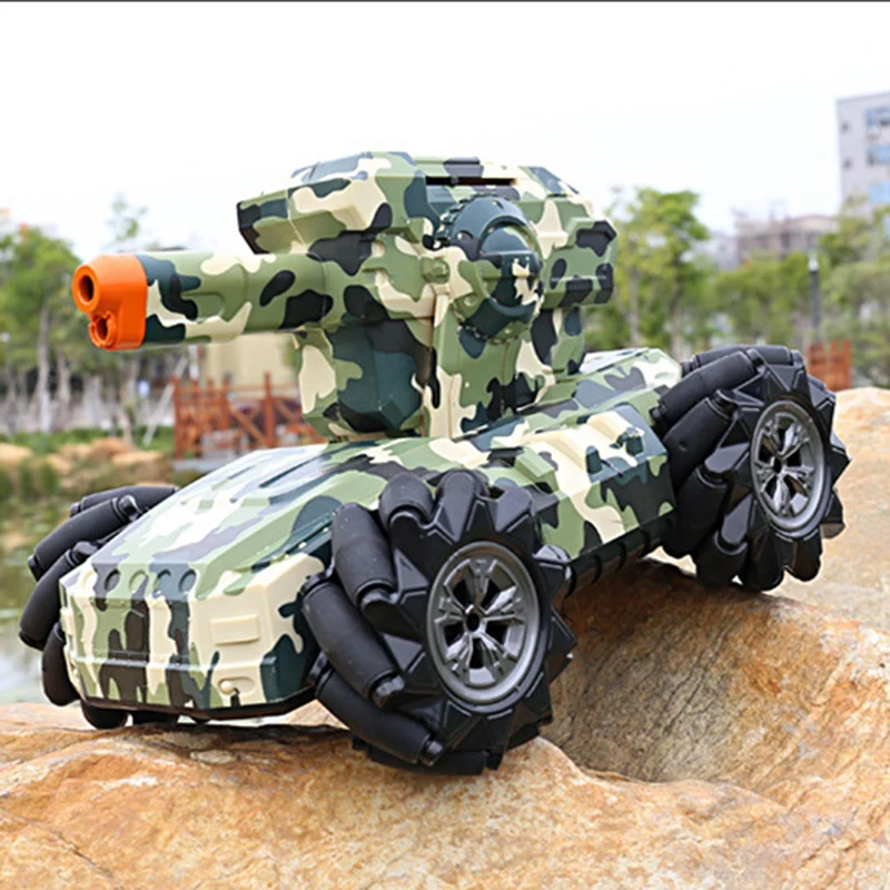 

Remote Control Tank Water Bomb Car Watch Induction Drift RC Kids Toys
