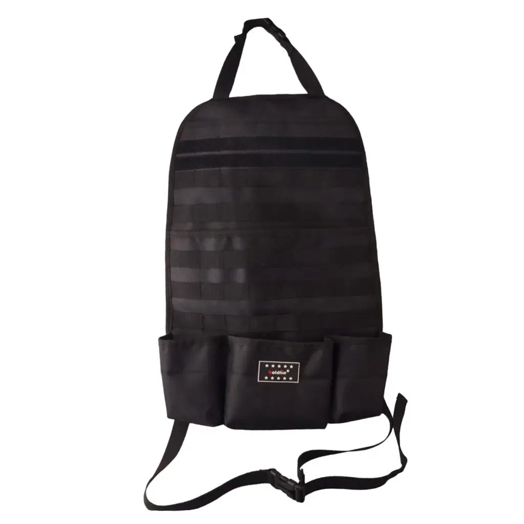 

Car Seat Back Organizer and iPad mini Holder, Universal Use as Car Backseat Organizer for Kids, Storage Bottles, Box, Toys