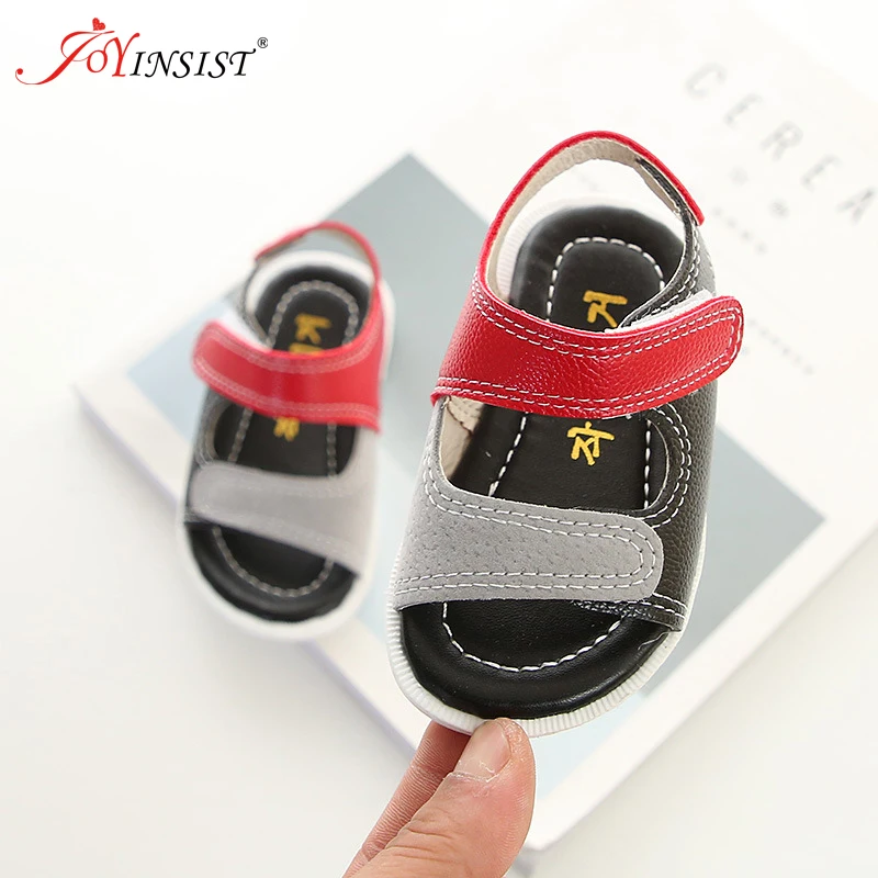 2019 Летняя детская обувь брендовые сандалии с закрытым носком для маленьких