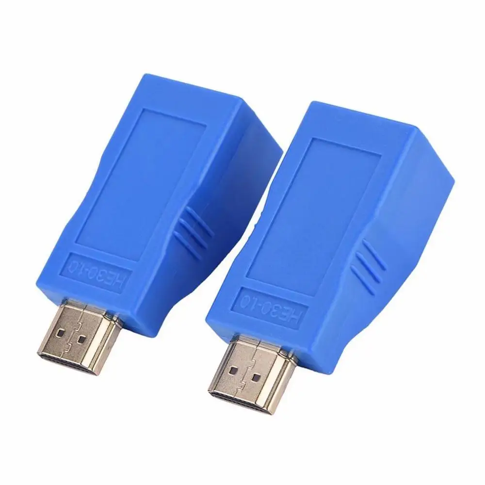 30 м HDMI сетевой расширитель передатчик и приемник адаптер V1.4 RJ45 CAT5E CAT6 Ethernet LAN 1080P