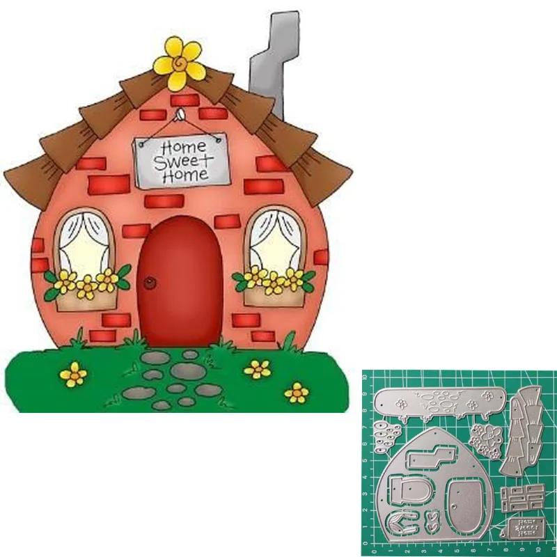 Сладкие рамки для дома металлические штампы тиснения и вырезания изготовления