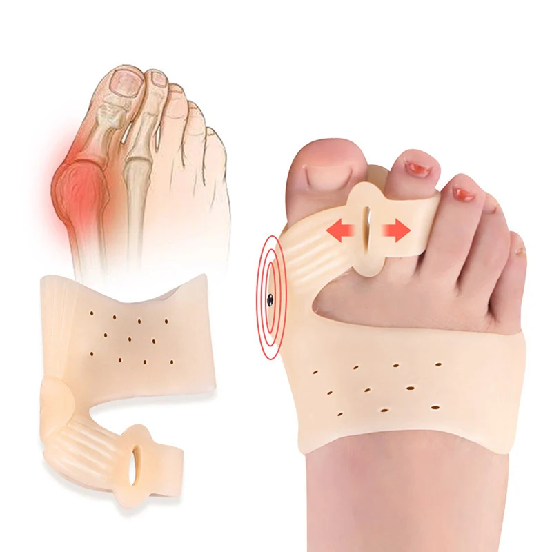 

Ортопедический корректор для большого пальца стопы, коррекция большого пальца стопы носок для педикюра, корректор вальгусной деформации б...