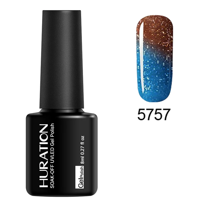Huration New Gel Nail Polish Temperature Change 29 Color Lucky Varnish Soak Off UV LED Tools Chameleon Nails Art Store | Красота и