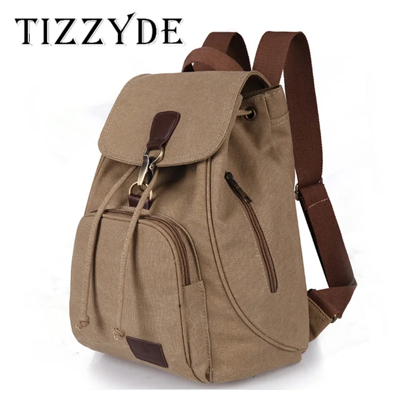 

2019 High Quality Canvas Backpack for Women New Retro Lady Travel Simple College Backpack Girls High Quality Student Bag ZD284