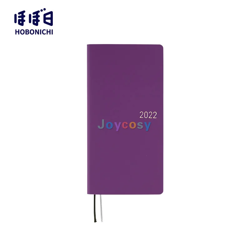 Hobonichi 2022 недельный нюанс: виноград/Мятная сода еженедельный блокнот китайский и