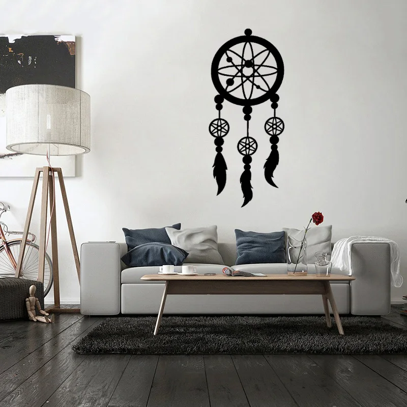 

Dreamcatcher Sian Wall Decoration Scientific Room Poster Vinyl Art Removeable Decal Fashion Bedroom Livingroom Ornament LY596