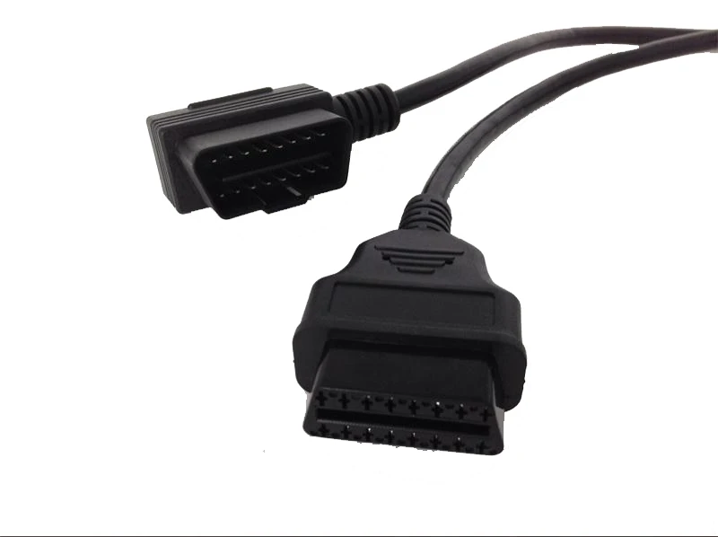 GPS tracker 1.5M OBD II extension cord for GSM GPRS GPS306A GPS306B TC68 TC68S Coban gps | Автомобили и мотоциклы