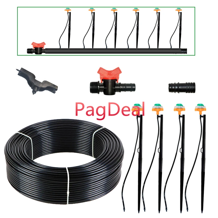 2018 Новый Набор садовых спринклеров 360 градусов вращающийся водяной спрей система