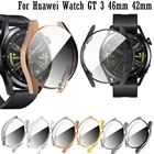 Защитный чехол на весь экран для Huawei Watch GT 3 46 мм 42 мм, защитные чехлы из ТПУ, запасные аксессуары
