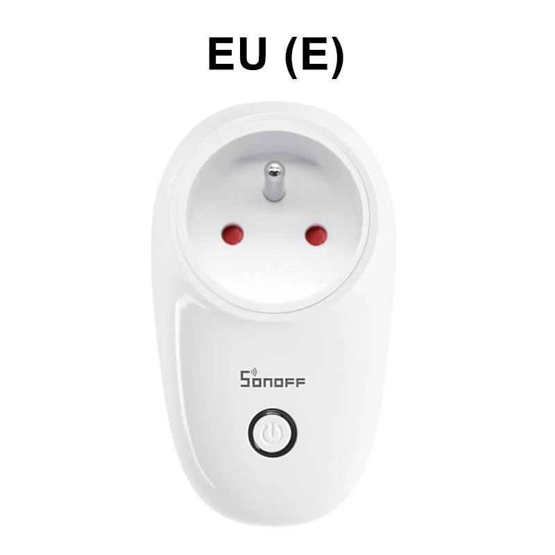 Интеллектуальный выключатель света Sonoff S26 умный переключатель Wi Fi EU/US/UK AU CN вилка