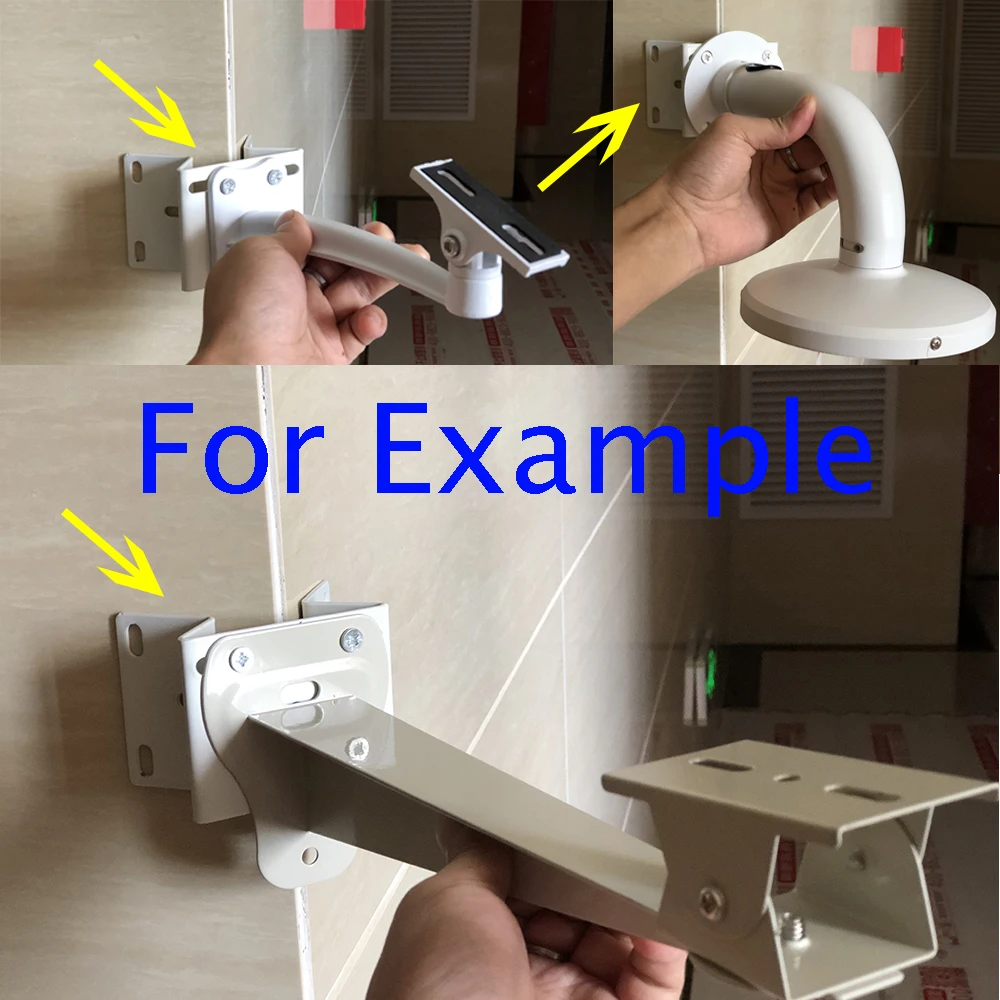 Стойка для камеры видеонаблюдения металлический прочный наружный настенный