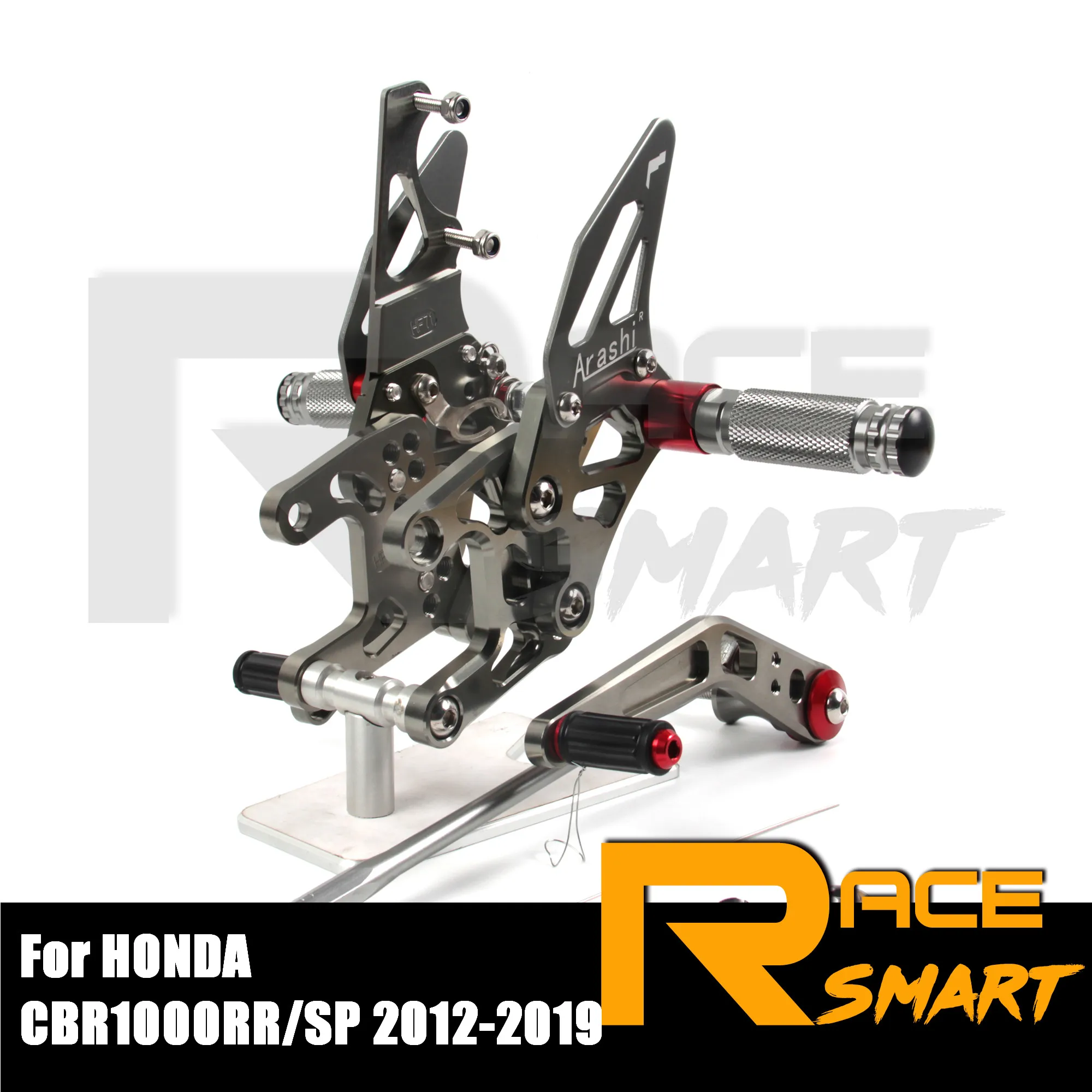 CNC регулируемый Rearset для HONDA CBR1000RR/SP 2012 2019 (не ABS) Задние подножки педали аксессуары