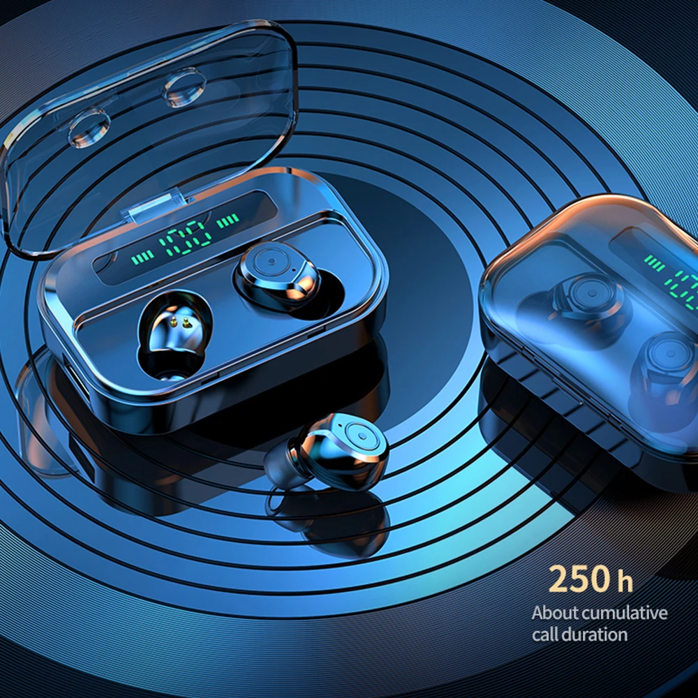 Новинка 3600 мАч TWS Bluetooth 5 0 наушники беспроводные интеллектуальное шумоподавление