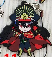 11 Oda Fate/большой заказ FGO аниме Enkidu Gilgamesh Mordred Jeanne d'Arc Scathach Okita Souji Nero Ishtar Oda Nobunaga резиновый брелок - Цвет: 11 Oda