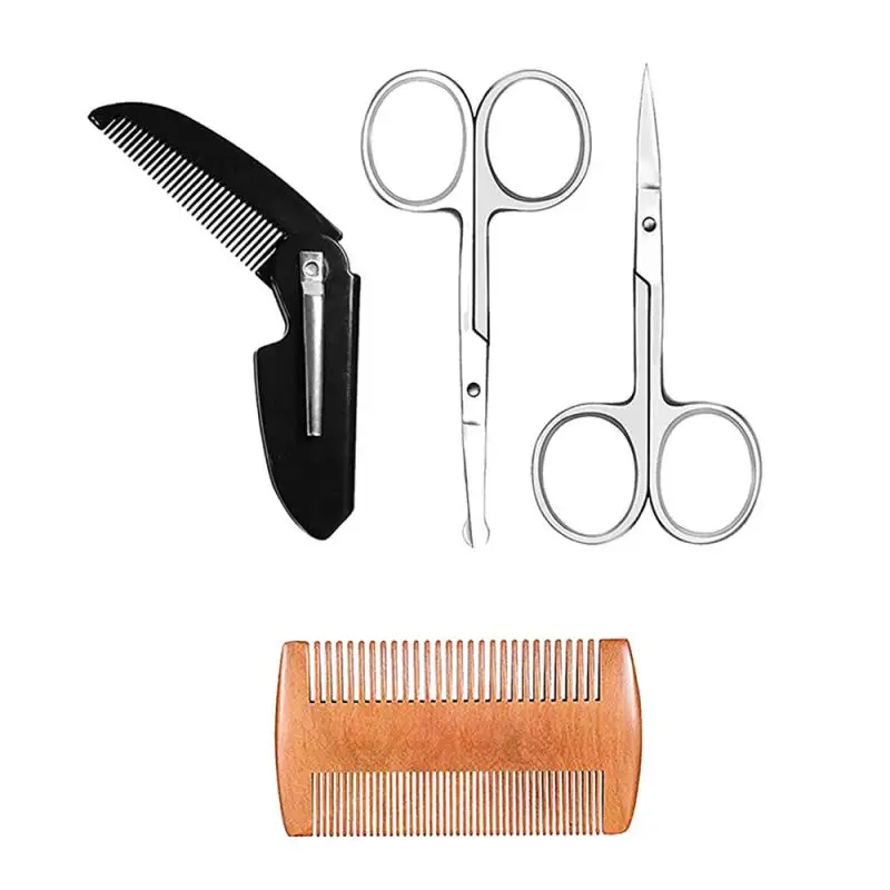 Мужской уход за бородой внешний вид усы литье парикмахерские пластиковые волосы