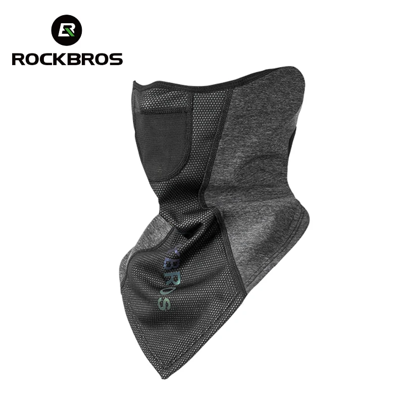 

ROCKBROS зимняя ветрозащитная Лыжная маска шарф Теплая Флисовая теплая дышащая маска для лица для езды на велосипеде бега сноуборда мотоцикла ...